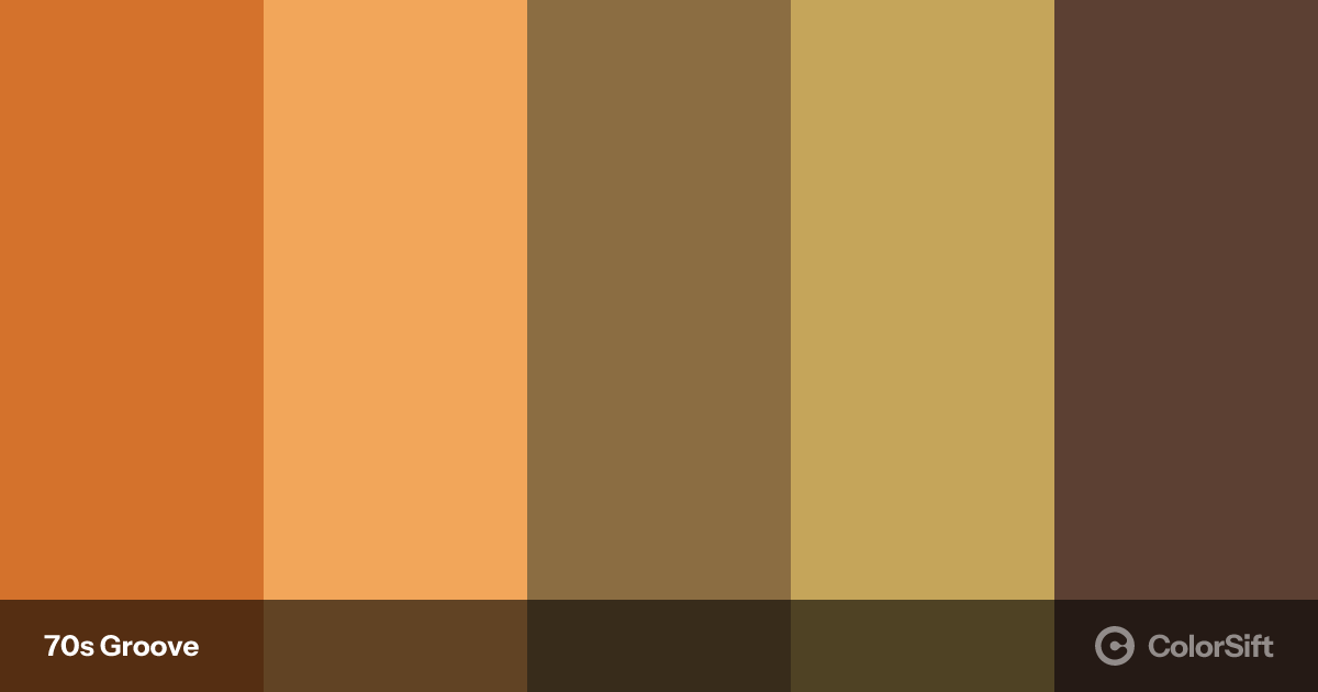 70s Groove - ColorSift - The Color Toolbox